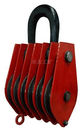 吊環(huán)型六輪滑車，軸套吊環(huán)型六輪滑車，滑車